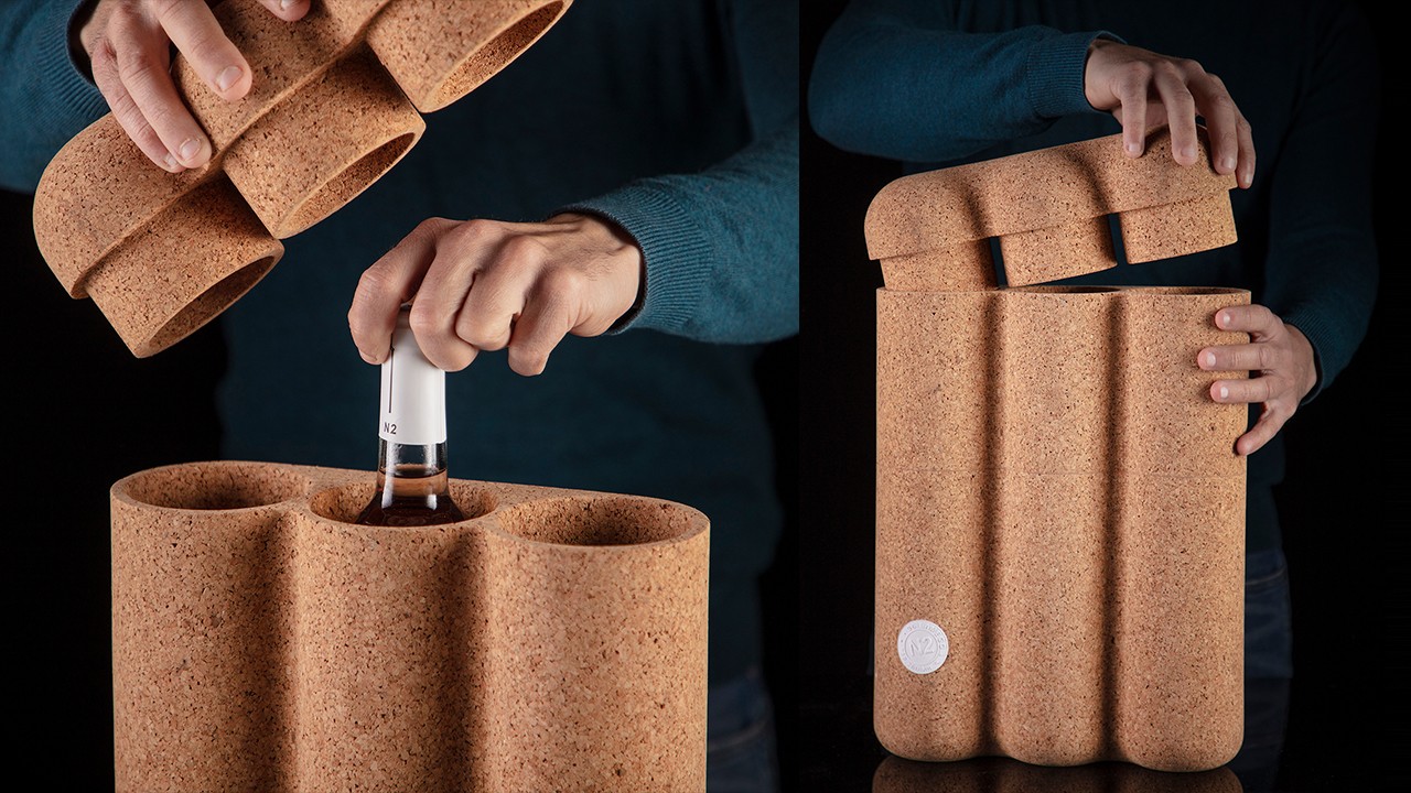 深圳红酒包装设计,背包款的酒