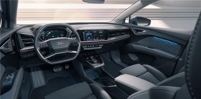 奥迪q4e-tron2024款与2023款区别,2022款奥迪q4sportback40e-tron