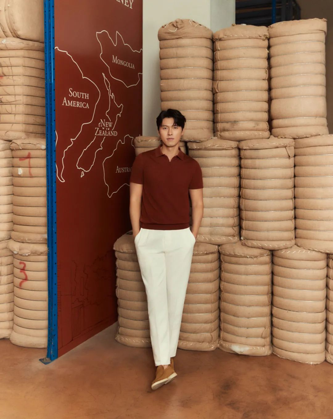 玄彬代言loropiana夹克,玄彬男装搭配秋款