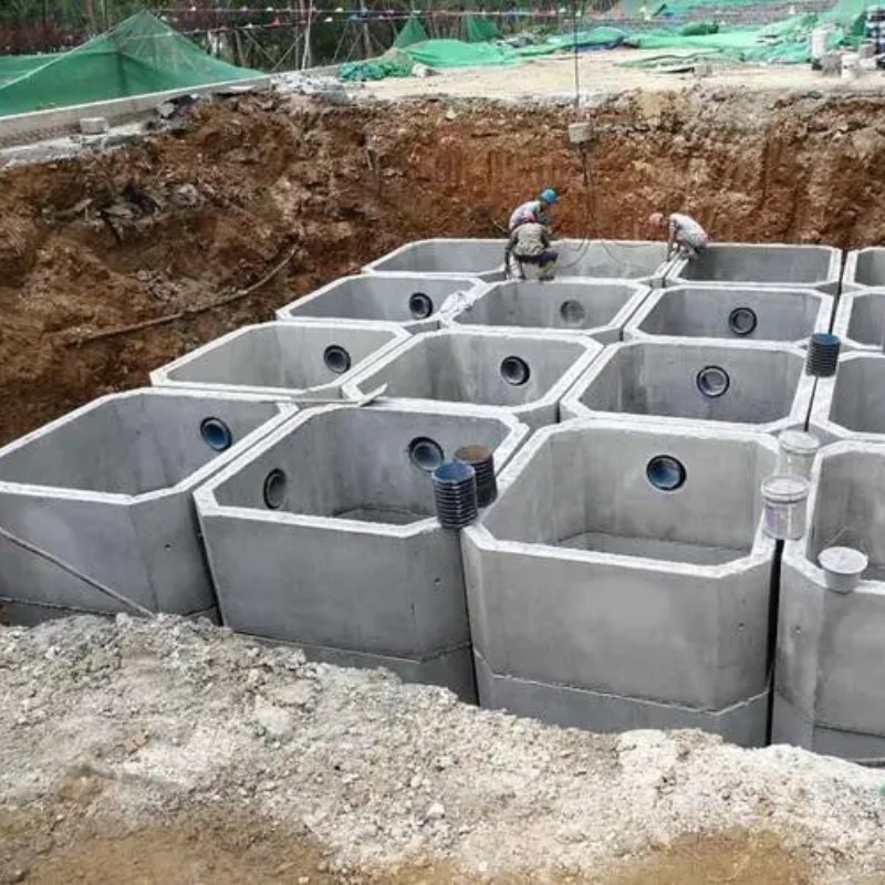 整体式化粪池，解决家庭厕所臭味问题