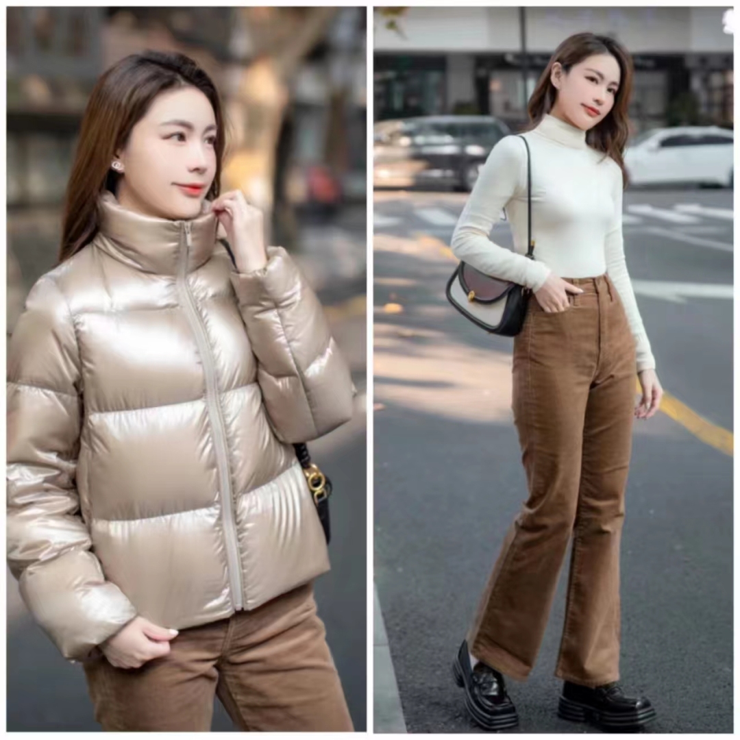 羽绒服搭配什么裤子女孩,女羽绒服和裤子配什么鞋子好看