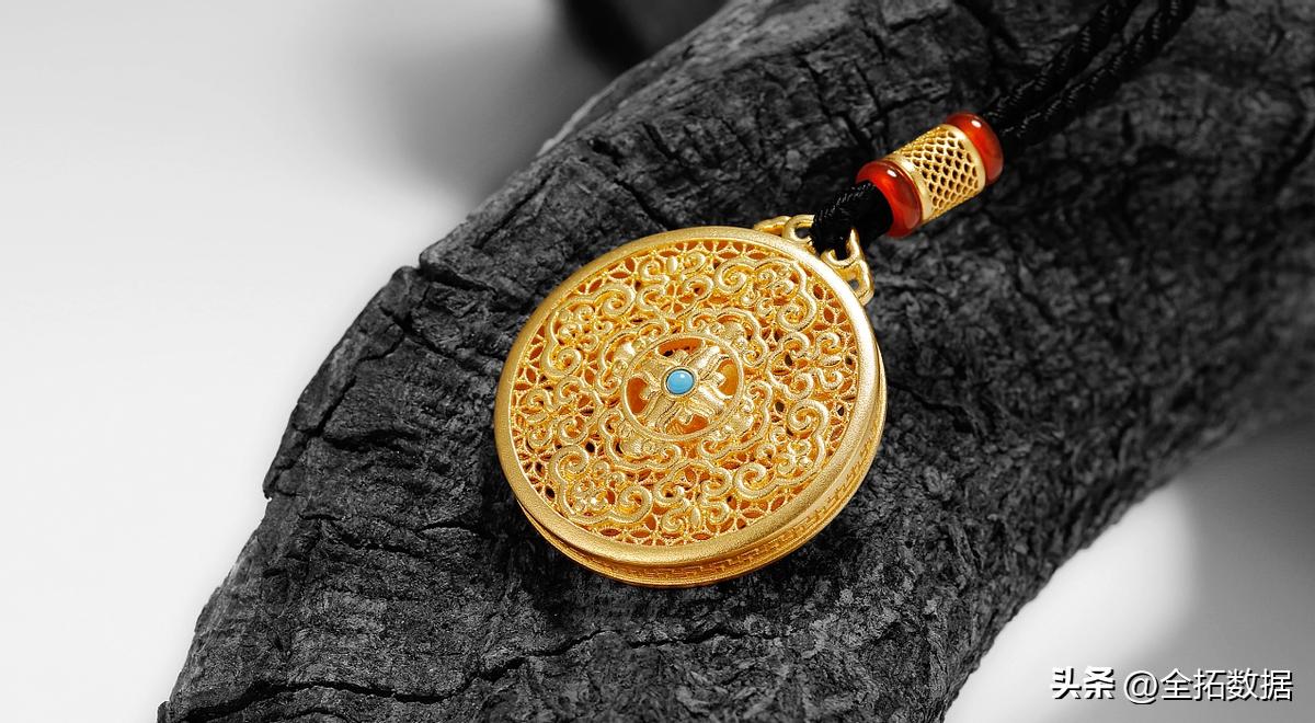古法传承黄金饰品,古法金首饰火爆