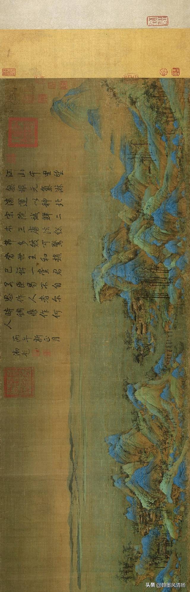 富春山居和千里江山哪个好绣,富春山居和千里江山