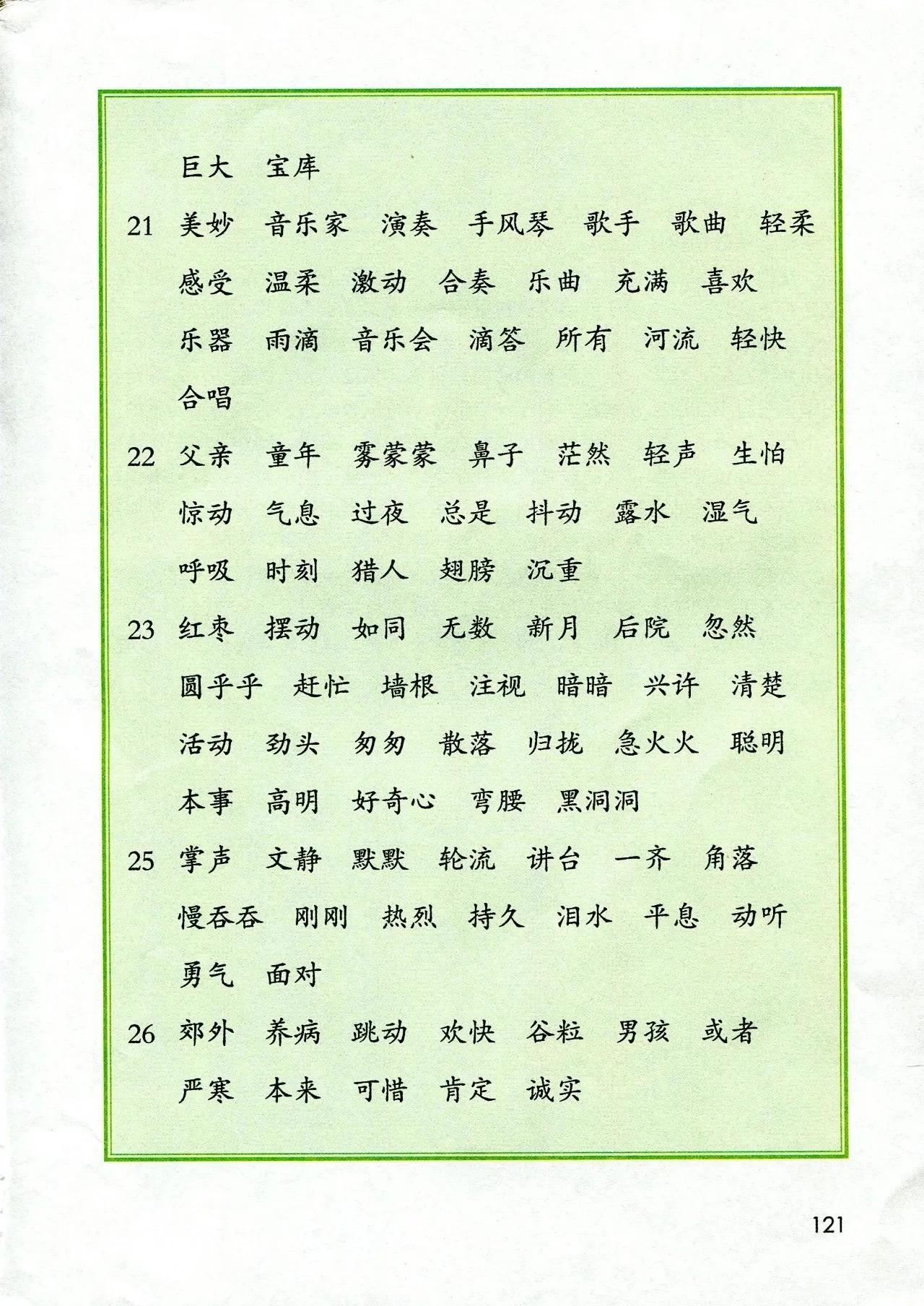 人教版小学语文（三年级上册）课本电子版暑假预习快收藏