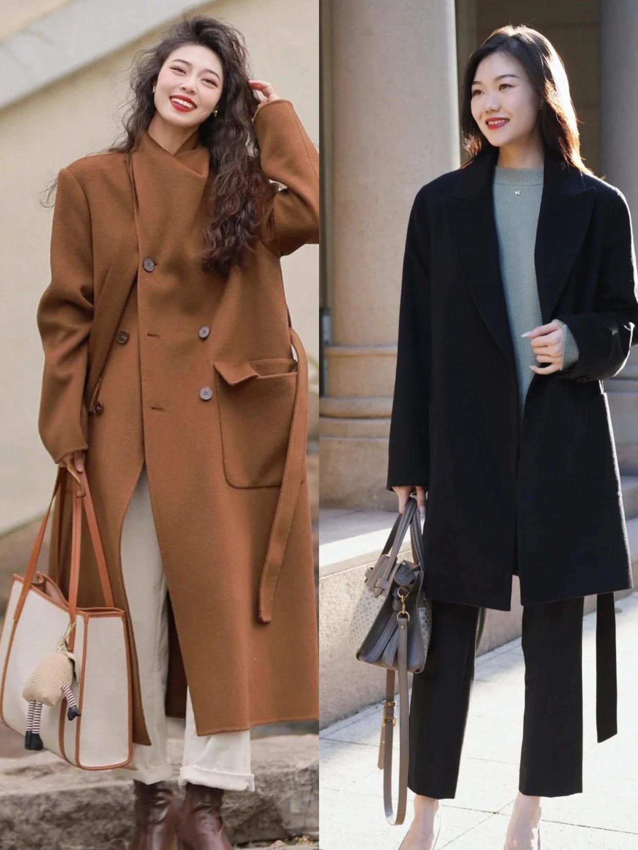穿大衣的实用搭配技巧,大衣穿得好看无非是这几种搭配