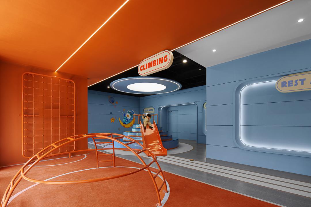 【S.U.N新作】儿童主题架空层+样板房设计：穿越时空的星际之旅！