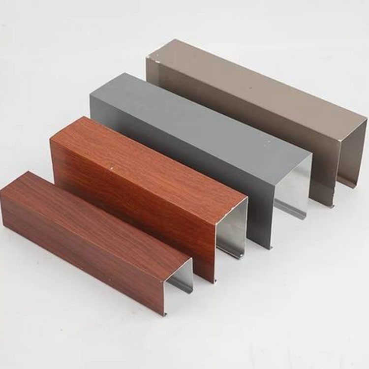 木纹铝方通大全,幕墙木纹铝方通