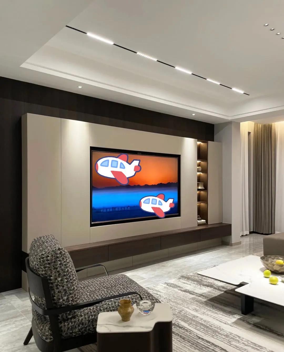 中式电视背景墙图,30款电视背景墙