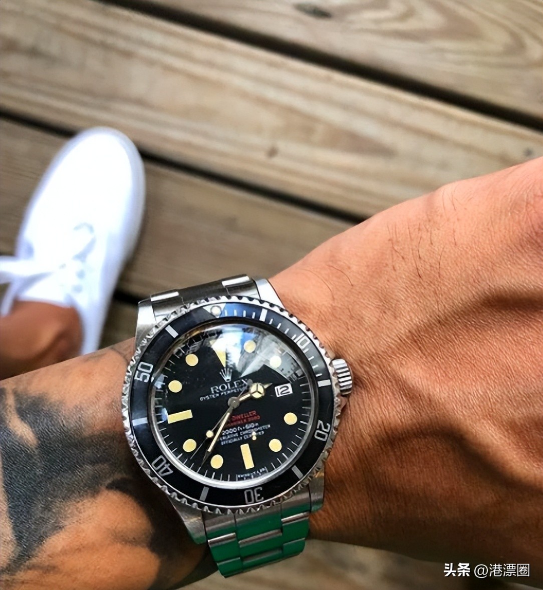 麦当劳上班戴手表,戴几千块手表的男人