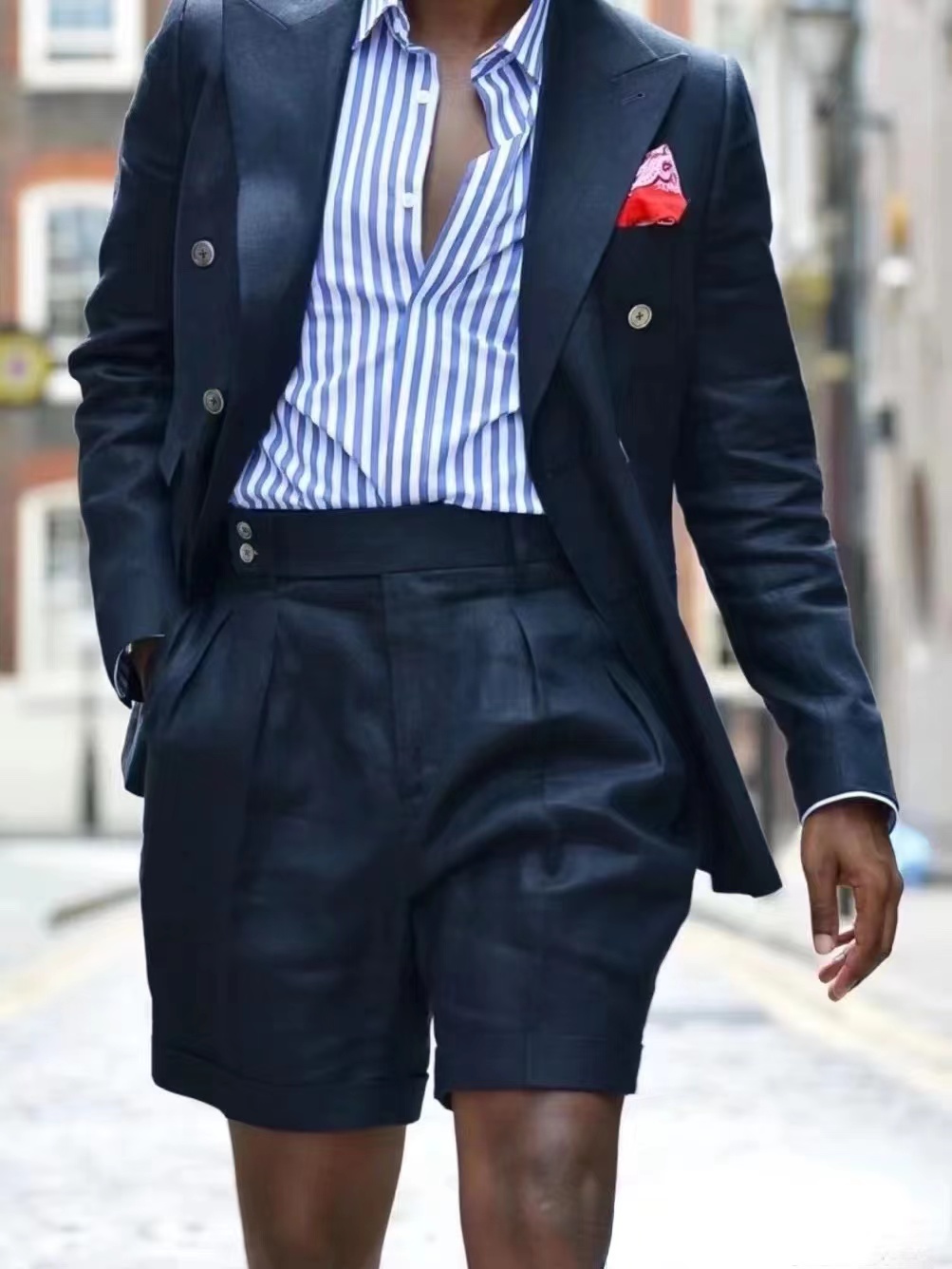 男士短裤穿搭指南，清爽穿搭，让你风度翩翩