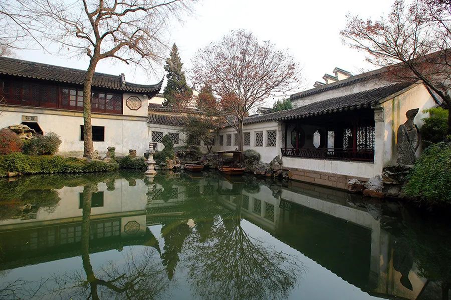 美不胜收的苏州园林,春夏秋冬的苏州园林