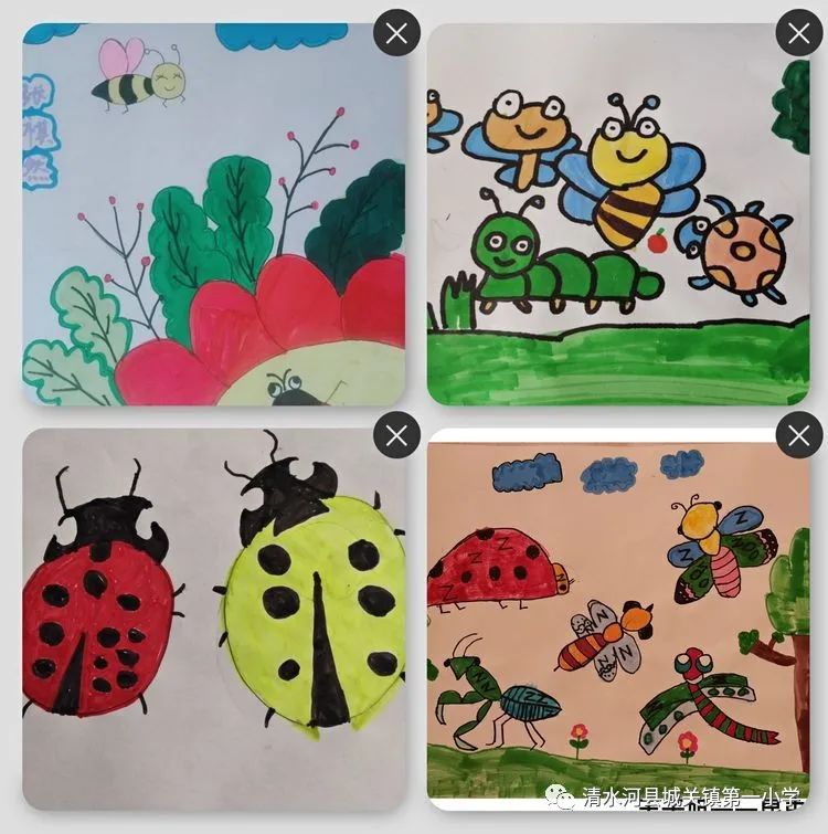 我是防疫小能手亲子绘画,童心有我共抗疫主题绘画