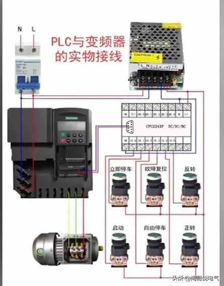 电工知识分享电路开关,电工百宝箱汇川变频器