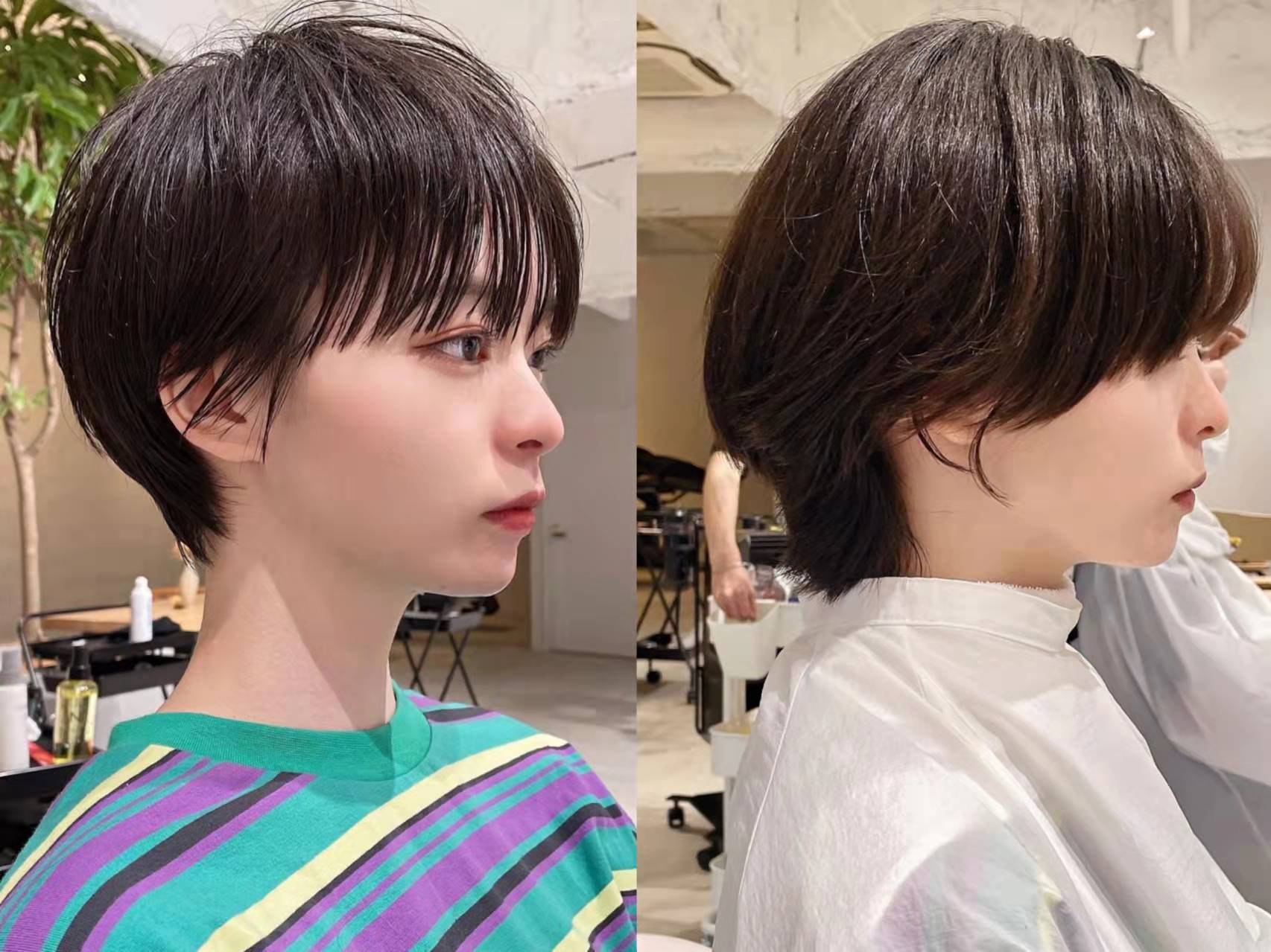 短发剪怎么样的好看,自然蓬松有层次感的短发怎么剪