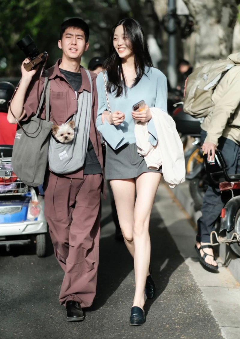 上海被街拍,上海街拍过马路