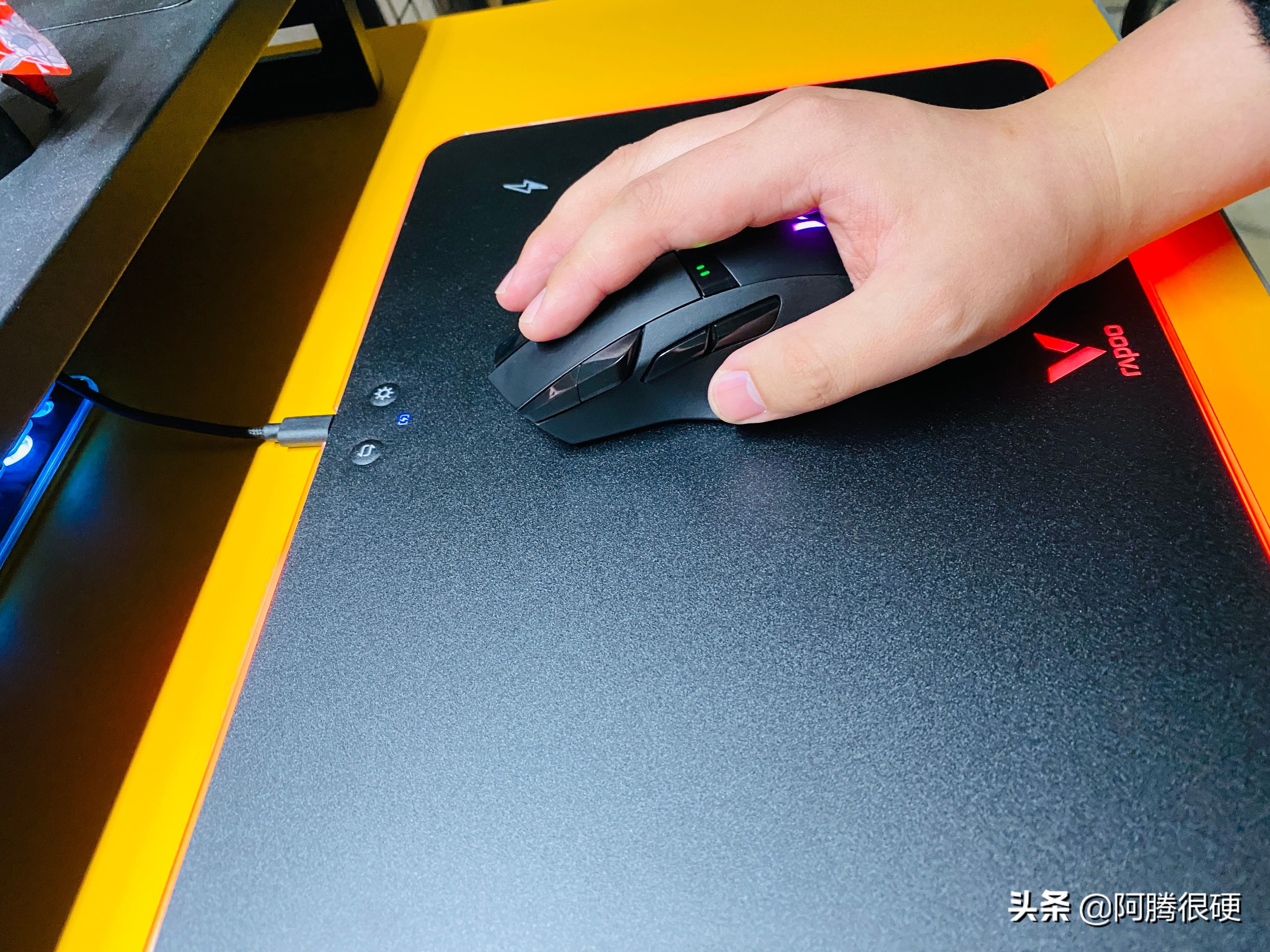 雷柏v10s鼠标垫,雷柏鼠标垫v10