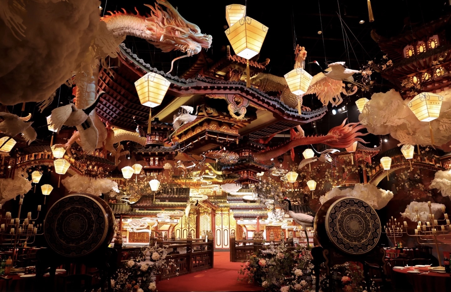 格乐利雅上海展览中心婚礼秀,格乐利雅婚礼中式