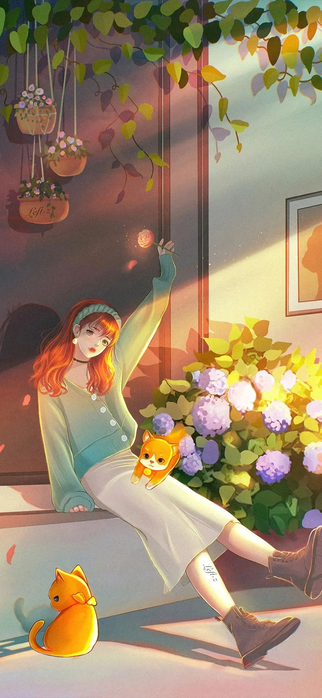 情侣壁纸一对,一左一右全屏情侣壁纸