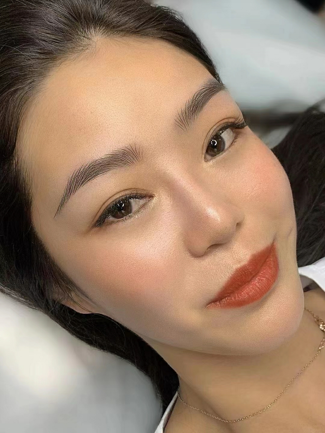 半永久纹眉三年后变蓝后会消失吗,40岁女人纹眉纹什么样眉好看