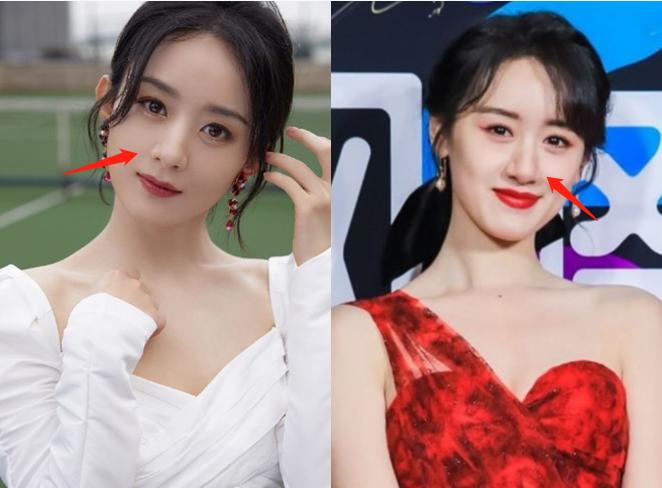 美人的脸却败在鼻子上？这9位女星鼻子好突兀，太可惜