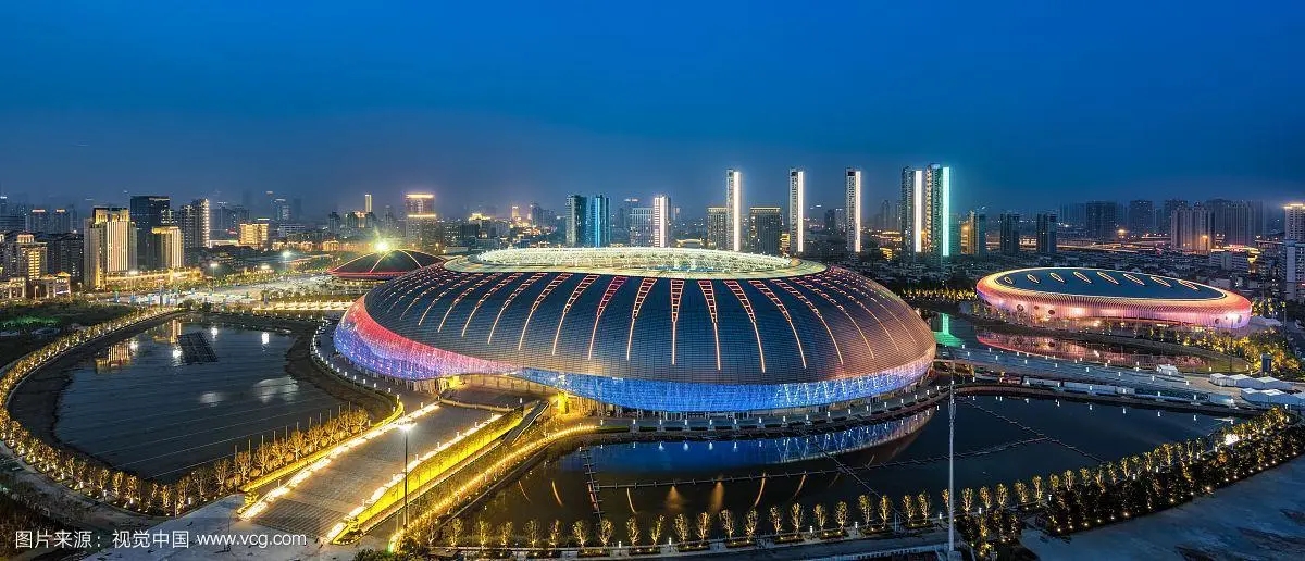 体育场馆邮票,中国第一套体育邮票