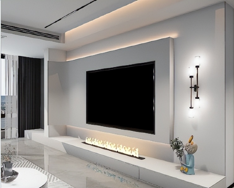 精装房背景墙做反了,背景墙整墙做好不好看