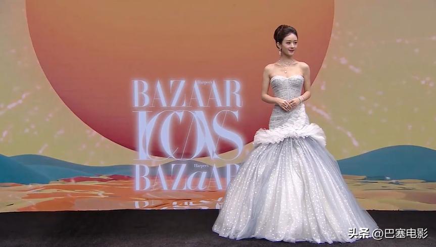 热巴杨颖红毯造型,芭莎红毯杨紫热巴杨颖赵丽颖