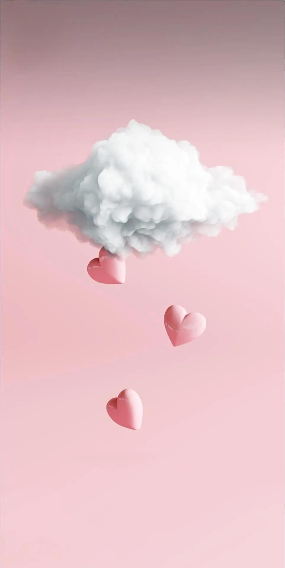 手机全屏壁纸爱心系列,手机壁纸爱心满满