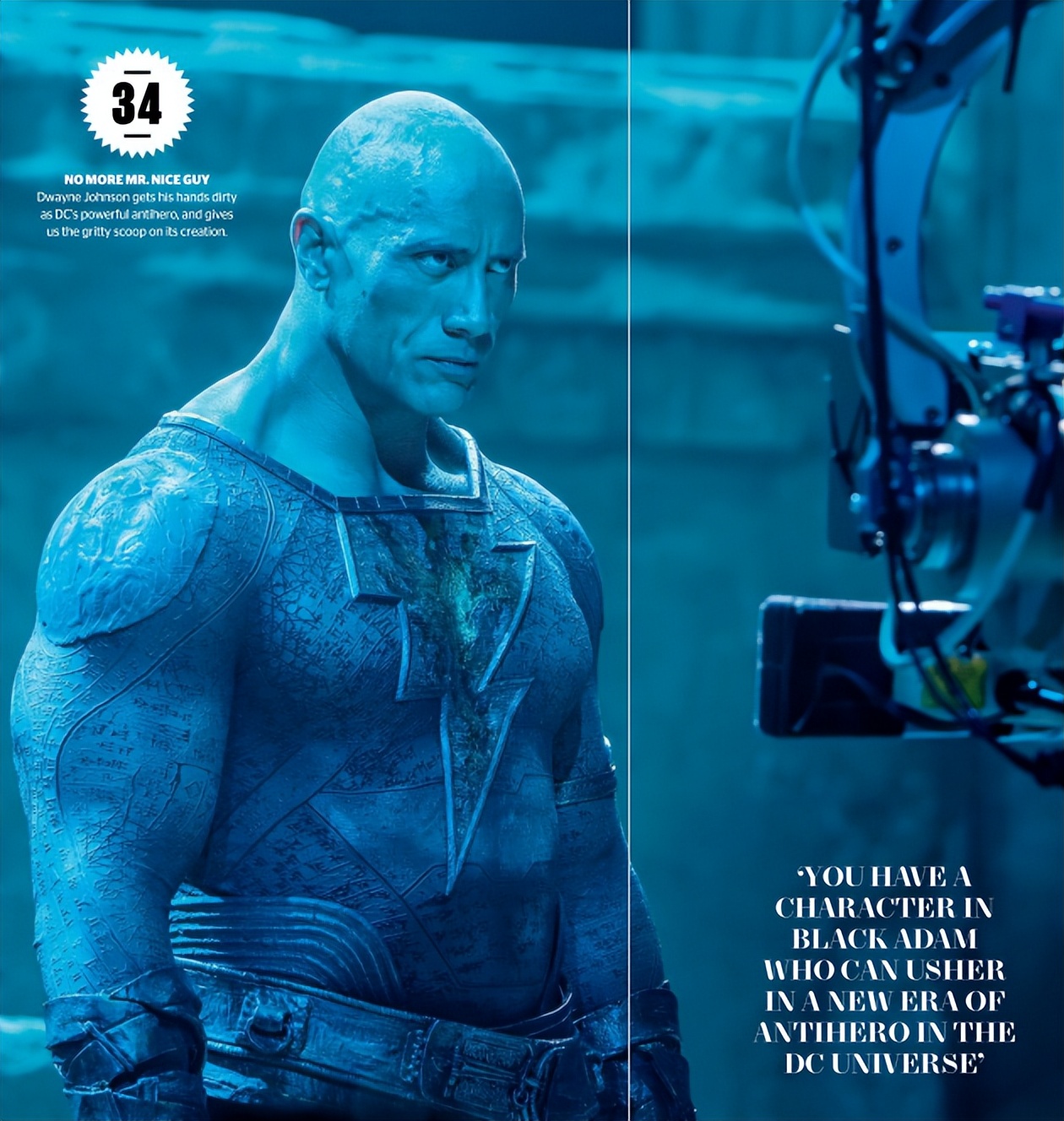 巨石强森和漫威什么渊源,黑亚当巨石强森漫威