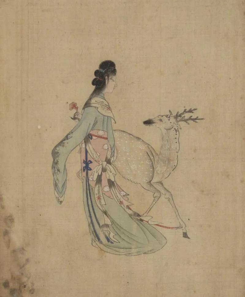 清冷枚仕女图绢本,清冷枚简介