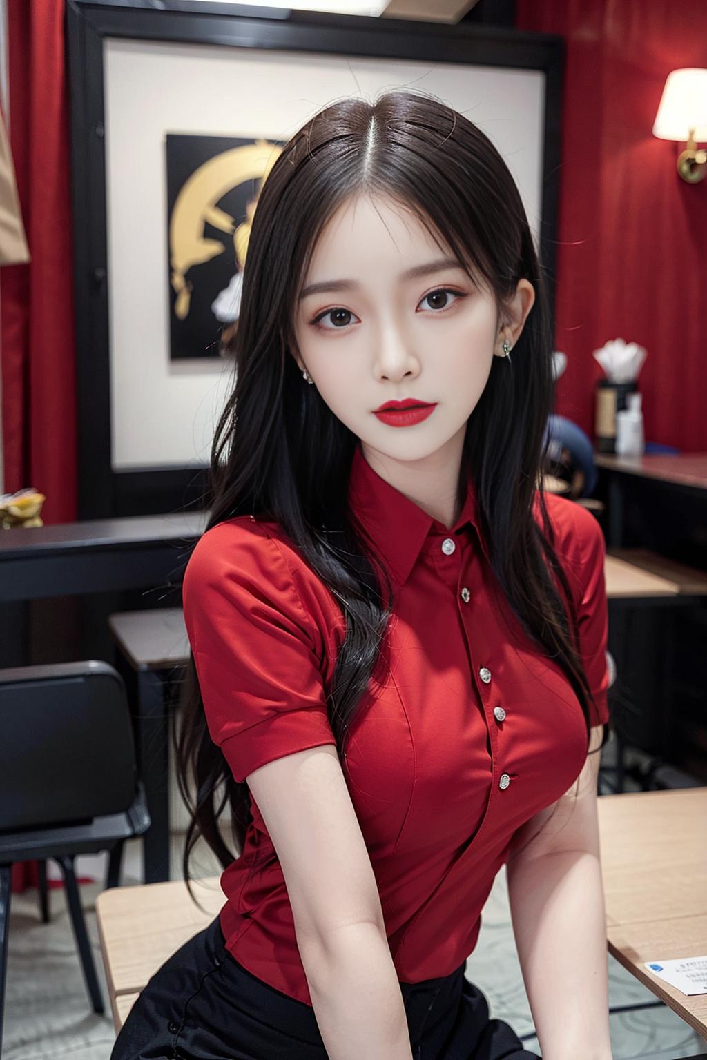 ai画百褶裙教程,ai绘画绝美服装