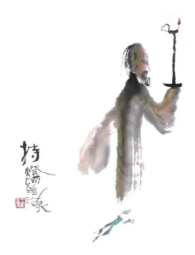 豆角棚画语（王炬）