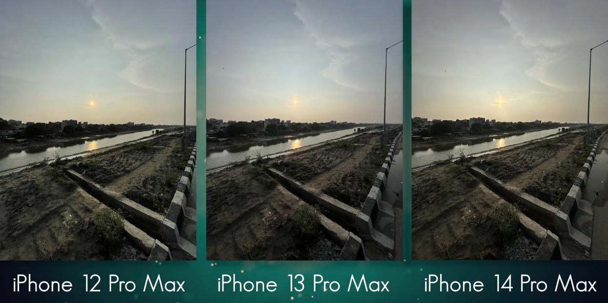 iPhone14ProMax/13ProMax/12ProMax，三代同堂，拍照差距大不大？