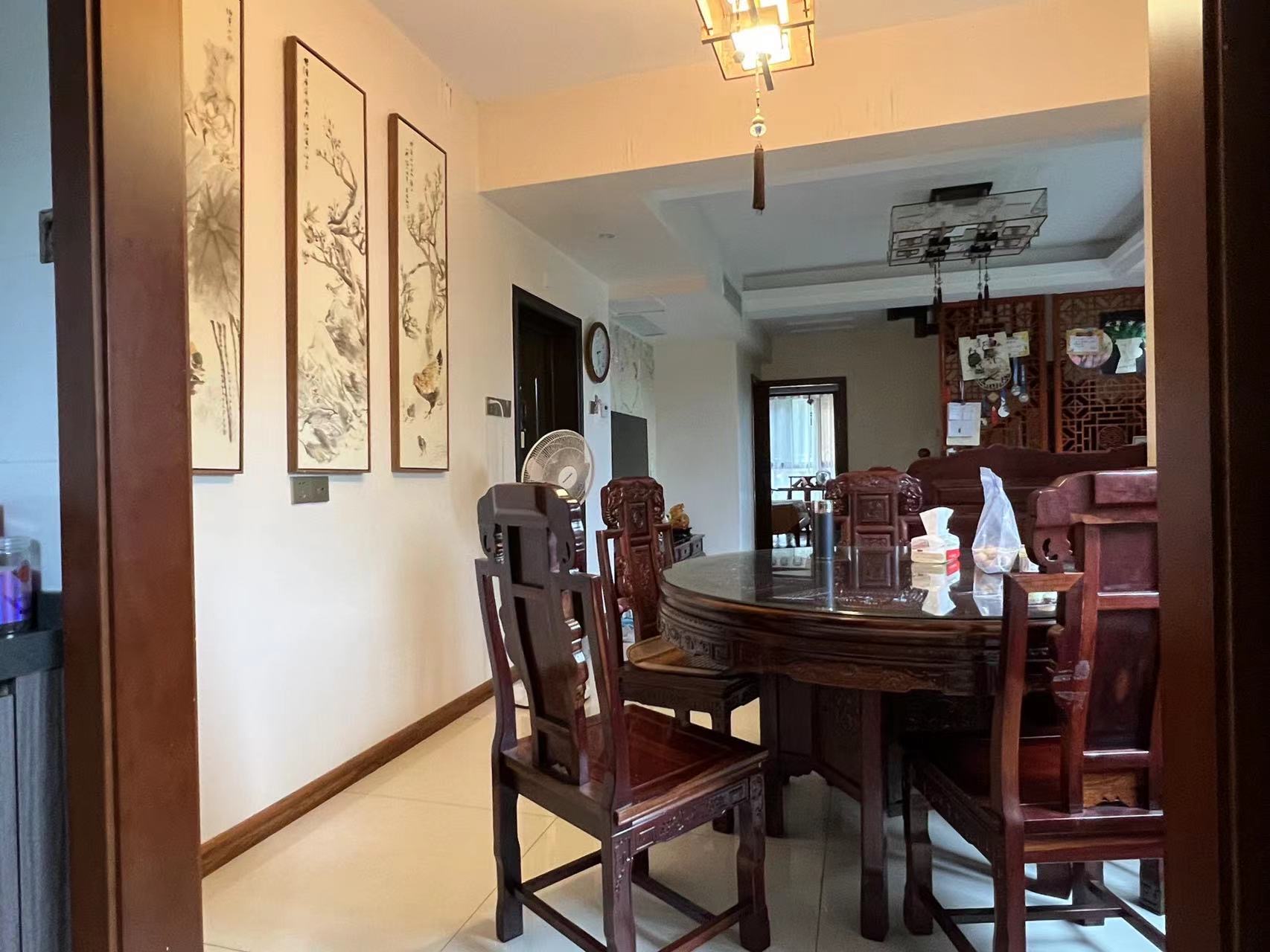 花溪顶层复式楼带露台装修,190平方复式楼装修挑高