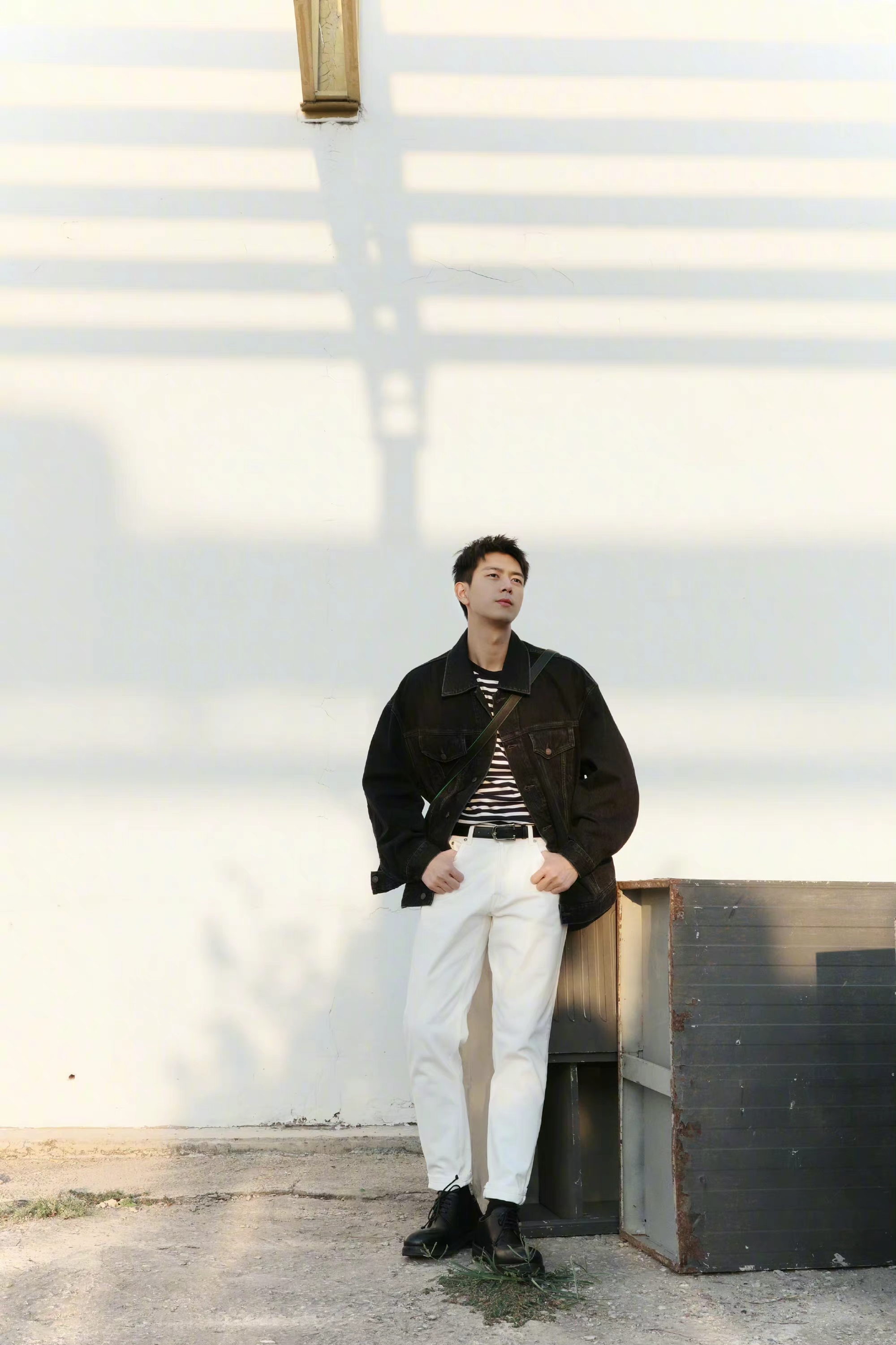 张艺兴同款外套怎么穿,张艺兴白敬亭穿搭