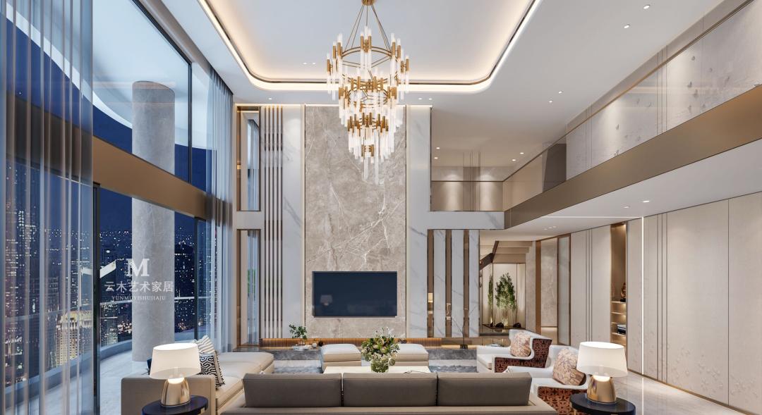 妥妥的轻奢风装修样板,轻奢风经久耐看