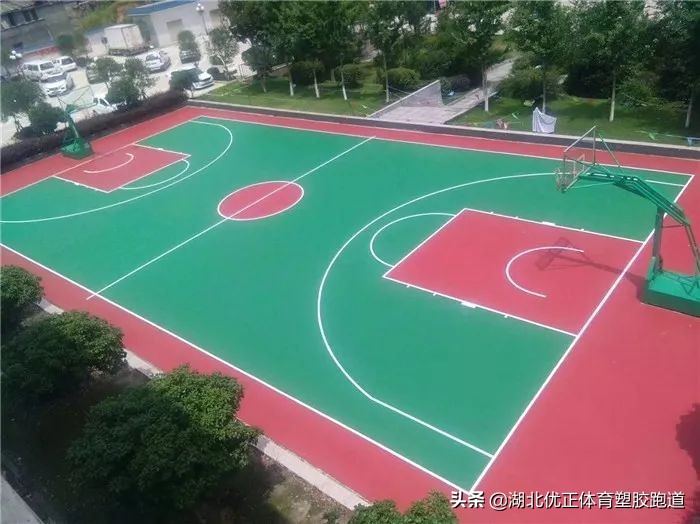 篮球场混凝土基础施工报价,篮球场彩色混凝土基础施工
