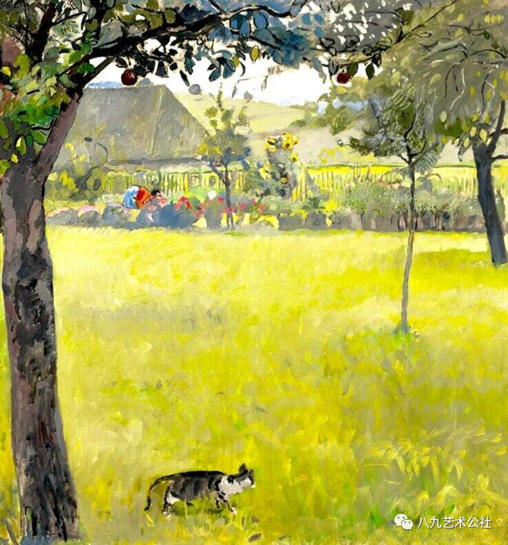 瑞士现代艺术先驱|库诺·阿米耶作品欣赏