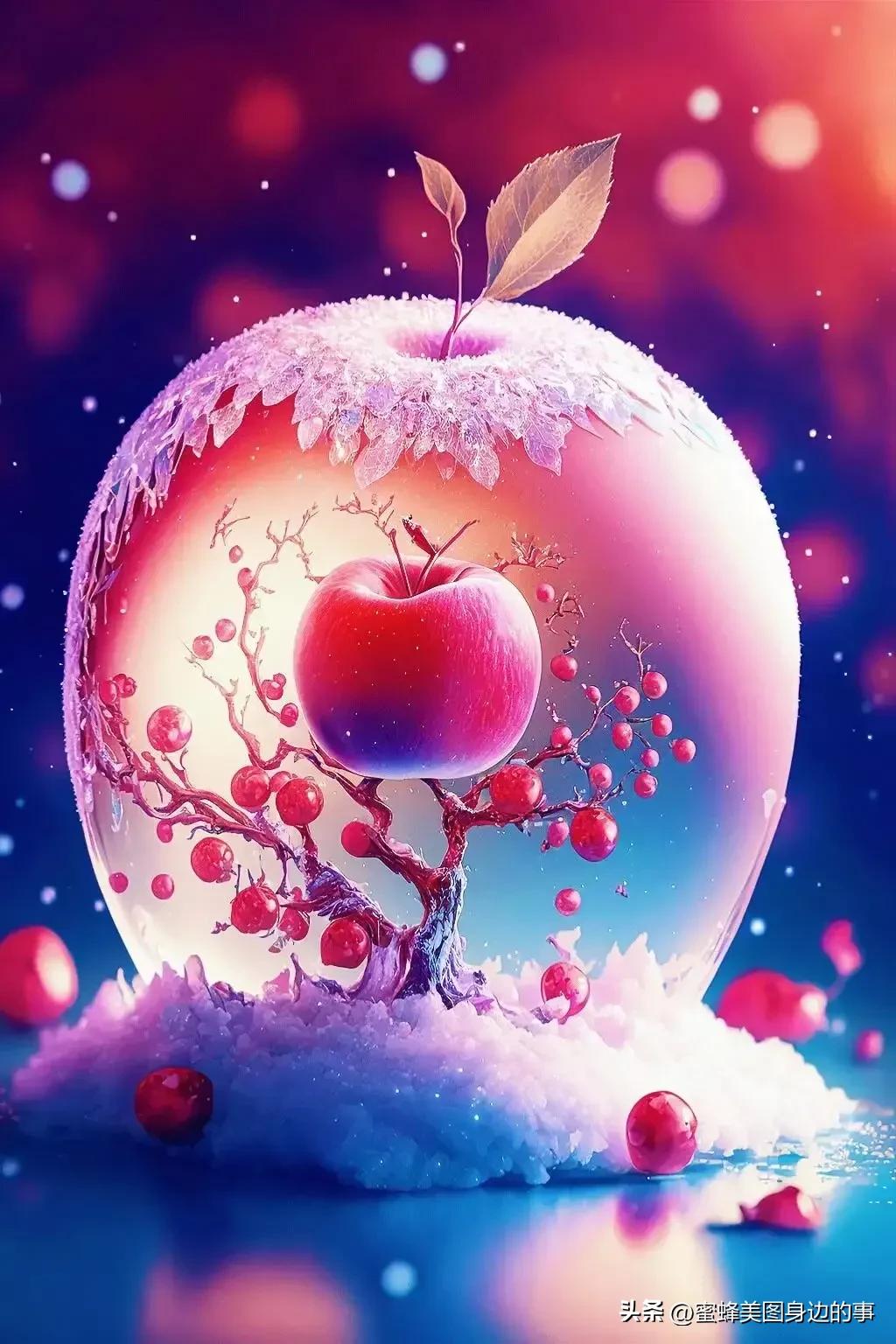 平安夜结平安果祝友友们平安喜乐,平安夜接平安果愿大家都平平安安