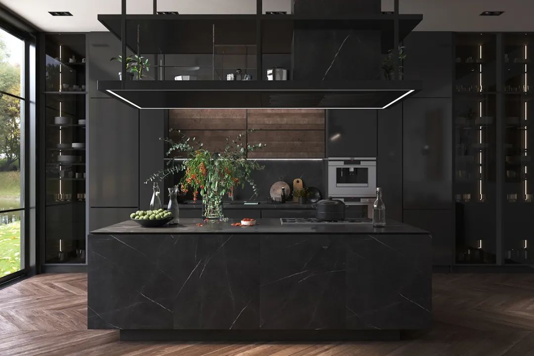 开放式厨房油烟隔断帘怎么处理,想做开放式厨房又怕油烟咋办