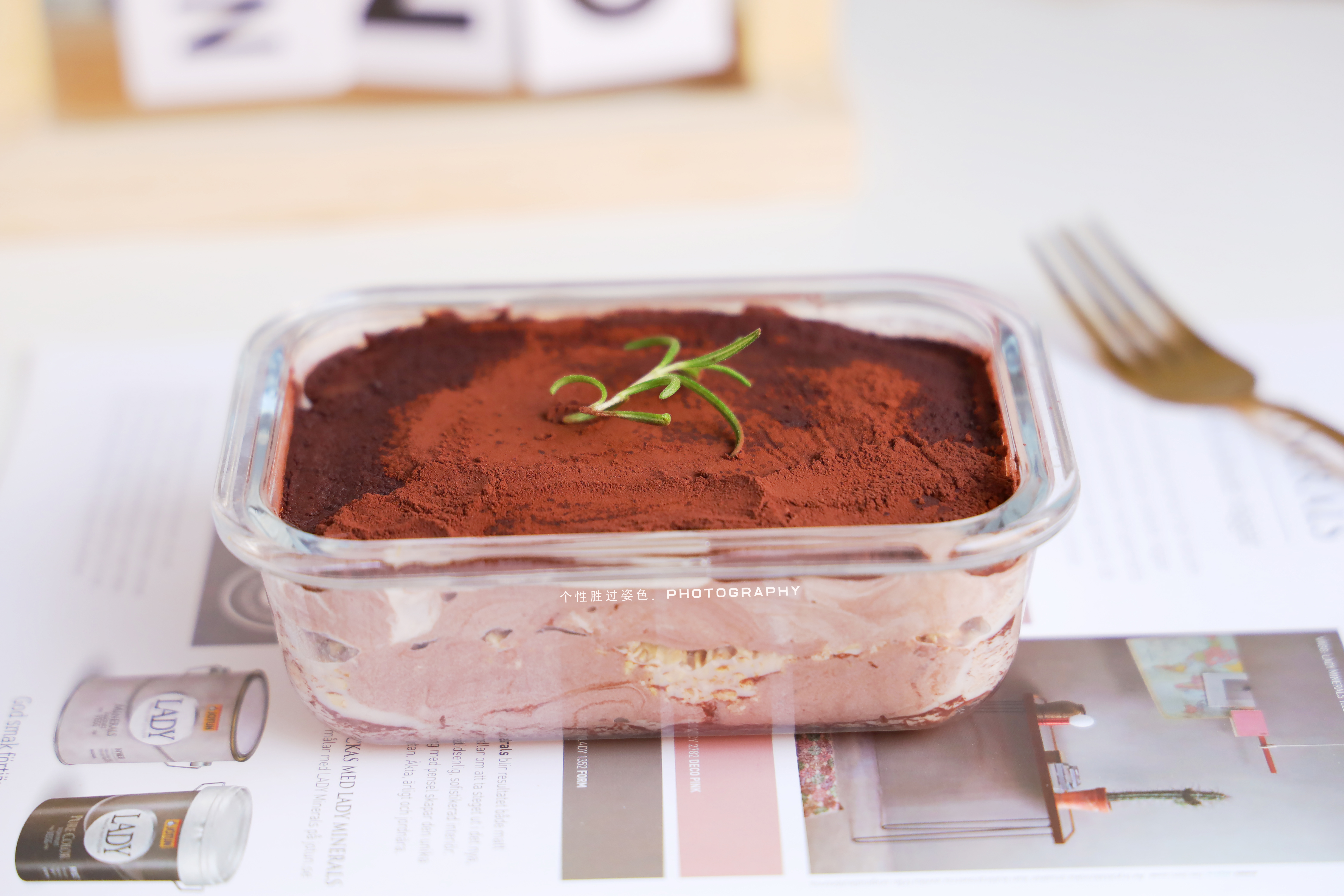 宿舍自制提拉米苏麦片,宿舍自制低卡小蛋糕