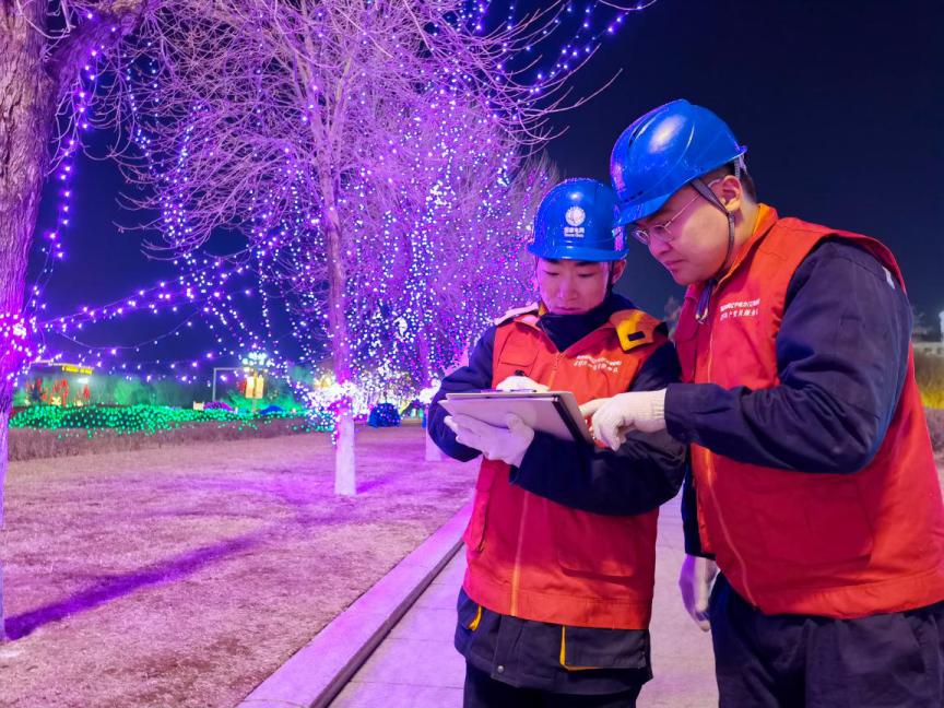 电力公司春节保供电新闻,电力抢修圆满完成元宵节保电