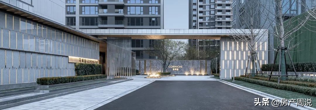 高档小区大门入口图片欣赏,高档小区大门入口门楼图