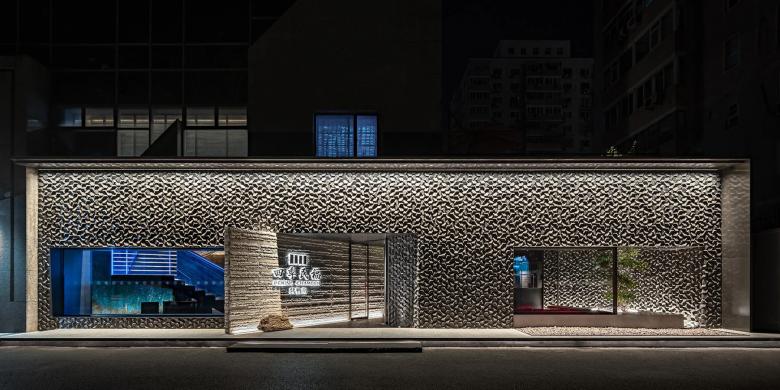 新型餐馆造型设计,创意餐馆设计效果图