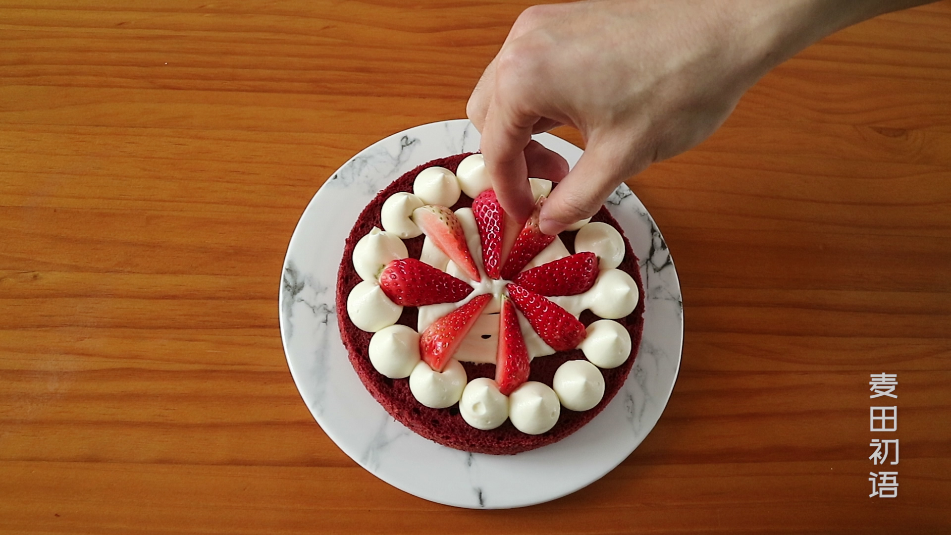 红红火火新年版的蛋糕,红红火火喜庆蛋糕