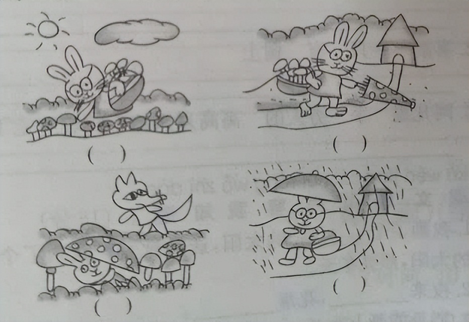 一二年级必考看图写话20篇,期末看图写话一年级