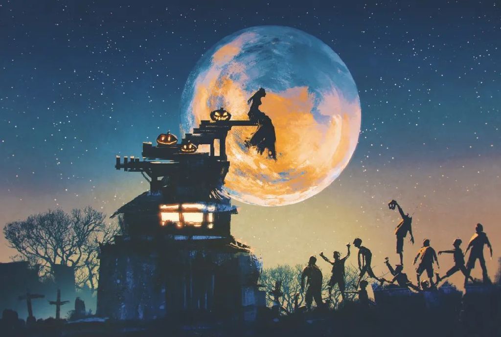 万圣节音乐律动节奏感强的,比较适合万圣节的流行音乐