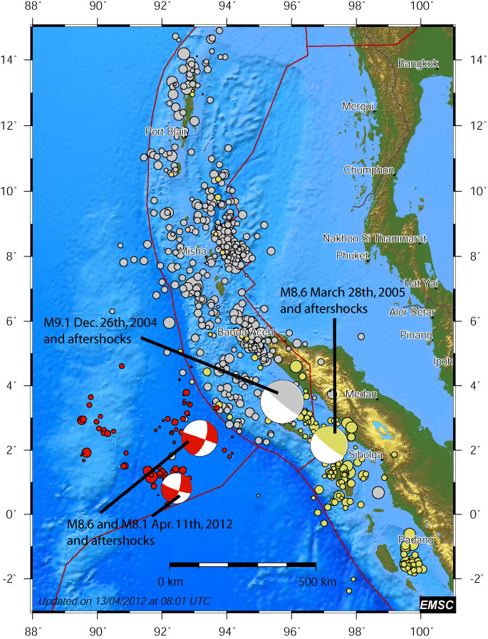 世界各国地震及海啸发生时间,世界上最严重的地震灾害