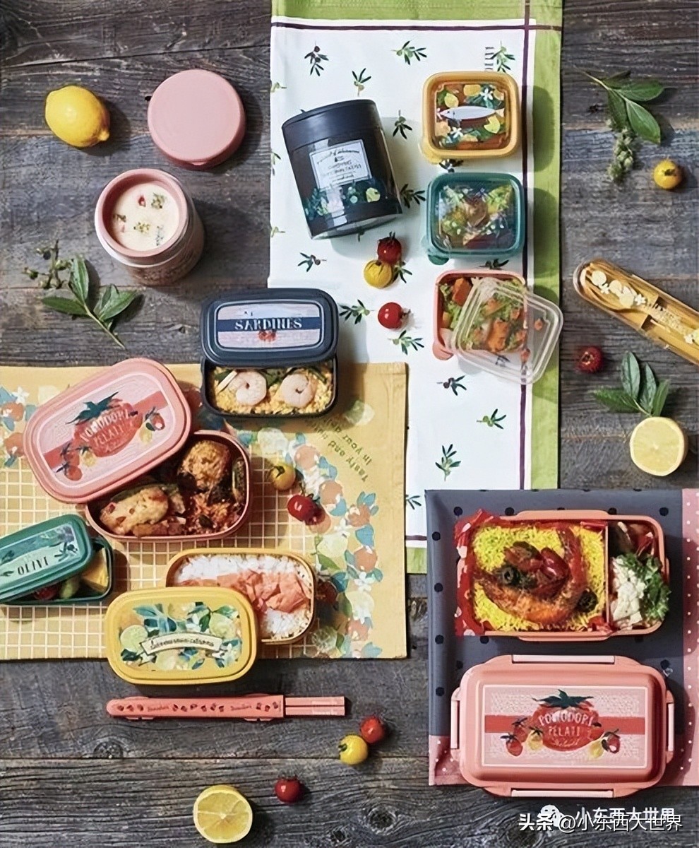 好看又有趣的便当盒,高端六格便当盒