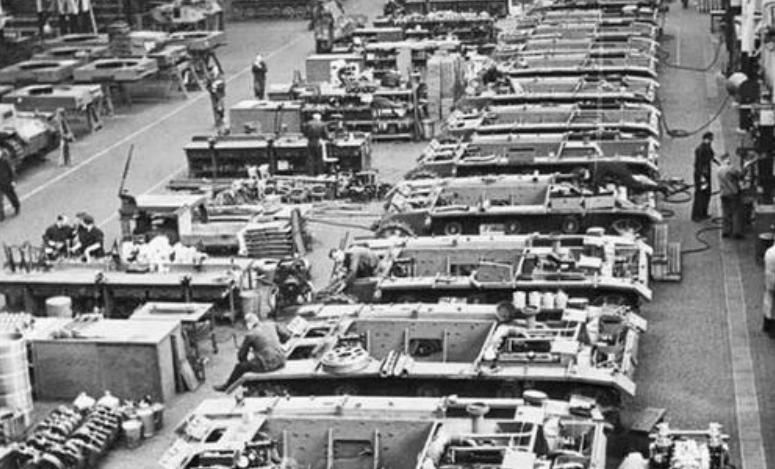 德国二战军工有多豪气,二战可怕的德国军工